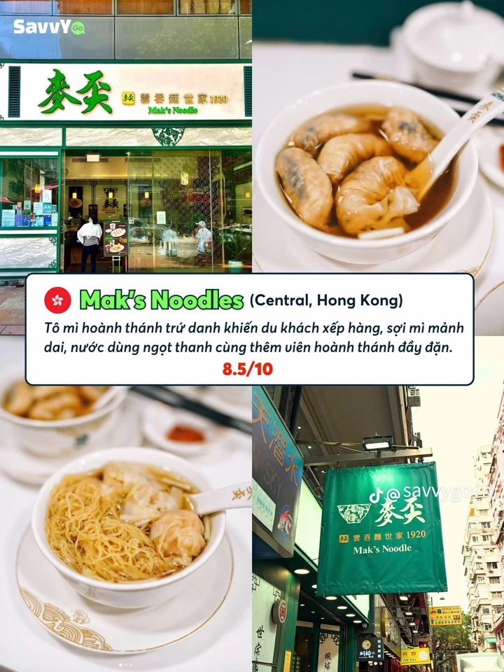 TOP NHỮNG MÓN ĂN NHẤT ĐỊNH PHẢI THỬ KHI ĐẾN HONG KONG